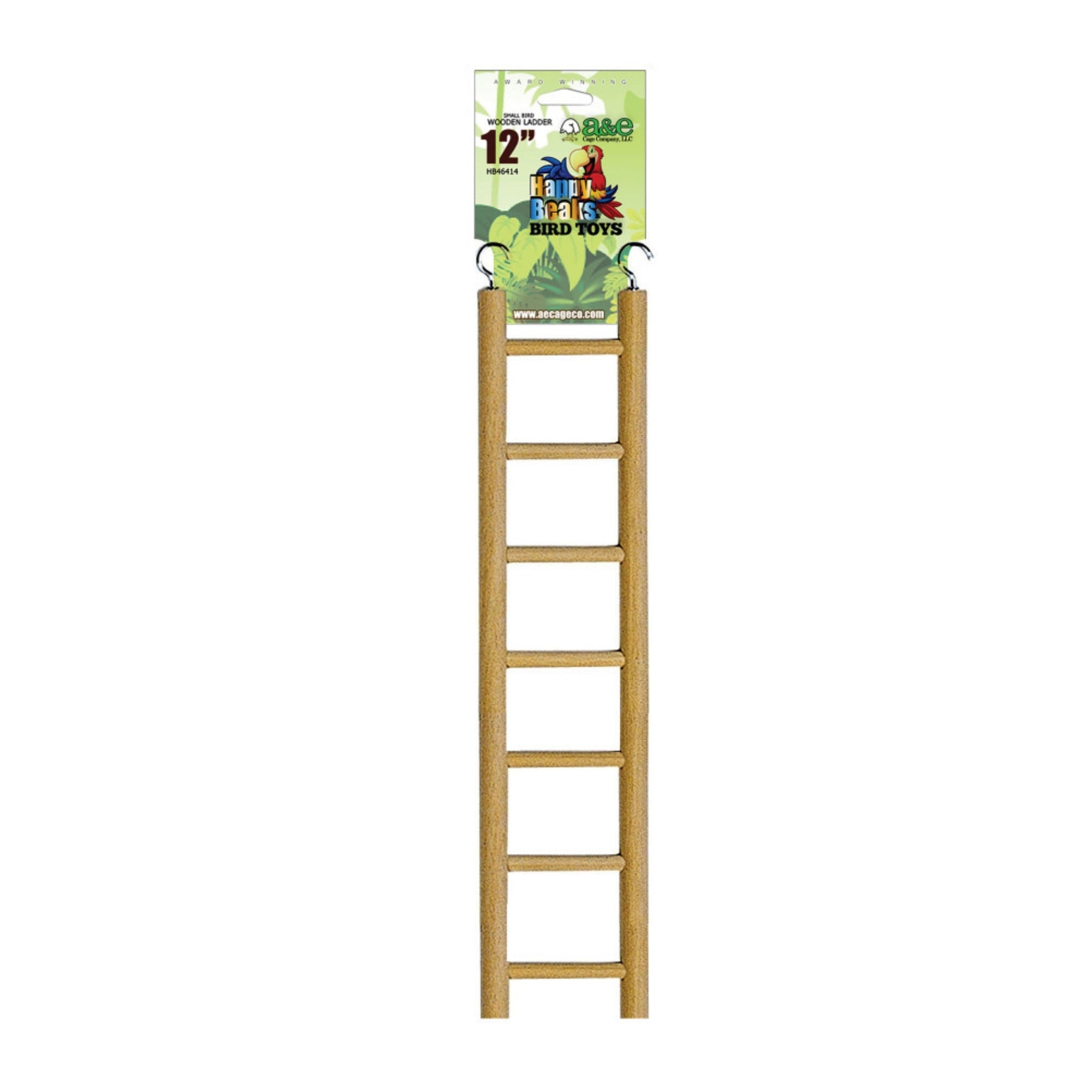 A & E Cages Happy Beaks Small Ladder Bird Toy
