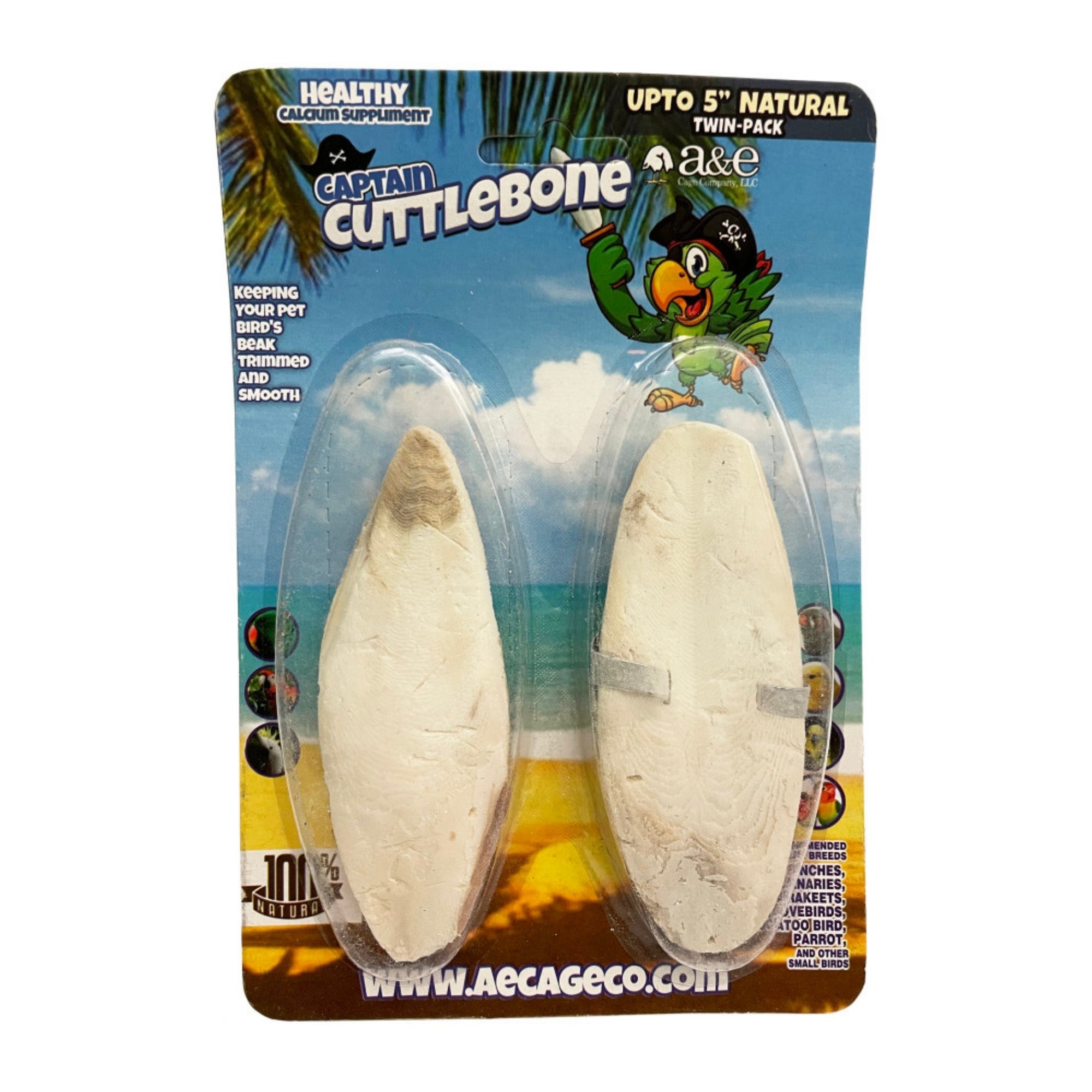 A & E Cages Natural Cuttlebone