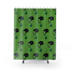 Bride of Frankenstein Pattern Shower Curtain Gift: Classic Horror for Edgy Homes