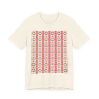 Retro Daisy Blooms T-shirt – original NewGiftDay design, view 3