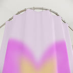 Purple & Yellow Aura Butterfly Shower Curtain Gift: Mystic Hues for Dreamy Spaces