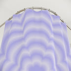Lavender Petal Op Art Shower Curtain Gift: Serene Bloom for Tranquil Spaces