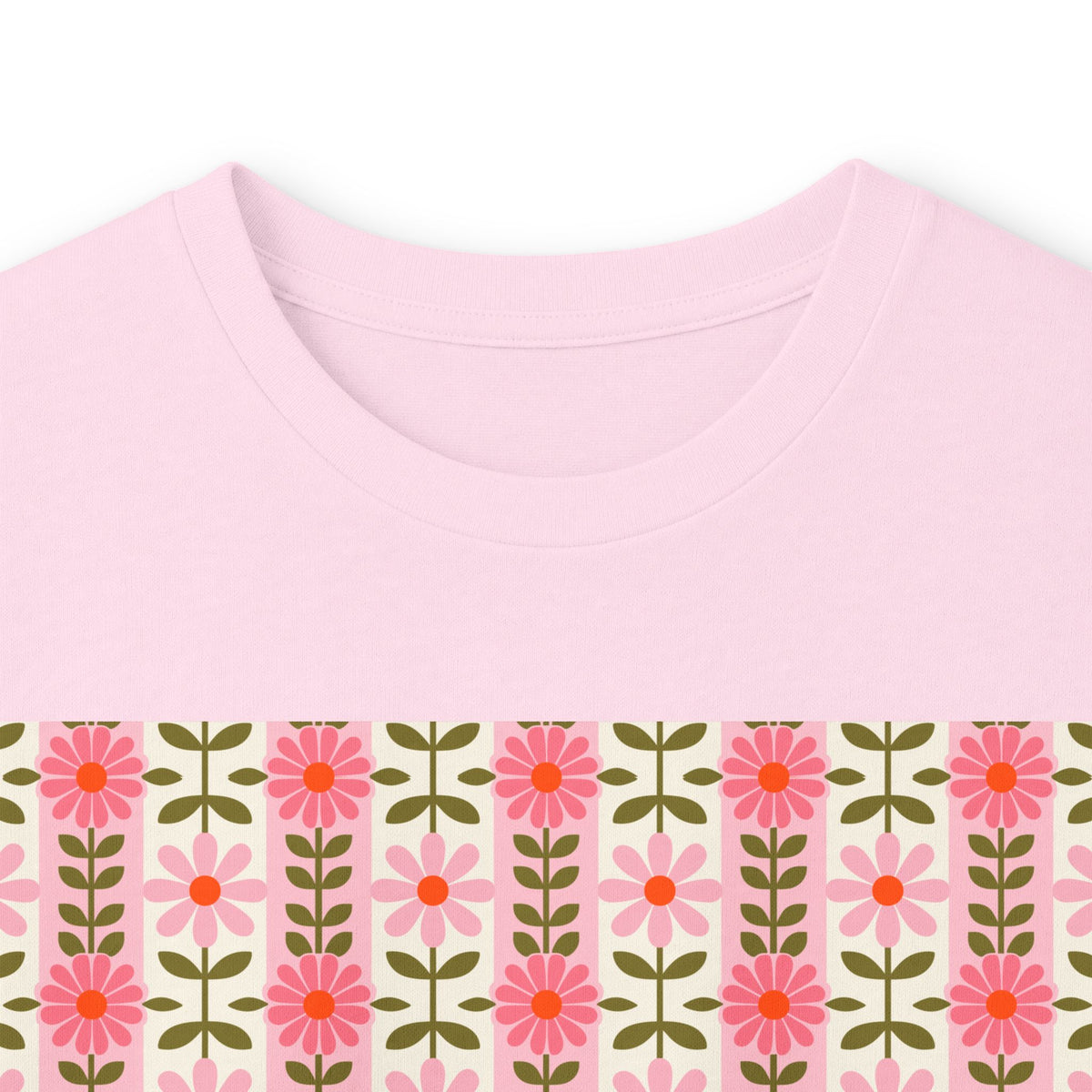 Retro Daisy Blooms long sleeve tee – original NewGiftDay design, view 19