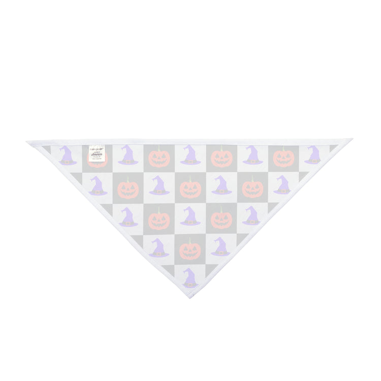 Jack-O'-Lantern Parade pet bandana – original NewGiftDay design, view 2