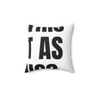 Does This Count as Cardio Printed Throw for Workout Corners pillow – original NewGiftDay design, view 2
