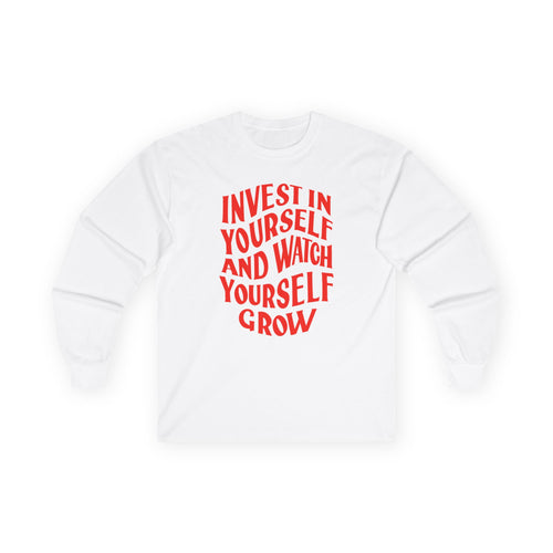 Grow Yourself long-sleeve – original NewGiftDay design