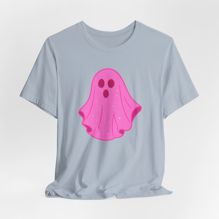 Pink Ghost Parade T-shirt in pink – original NewGiftDay design