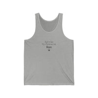 Bigfoot Christmas List Unisex Jersey Tank tank top – original NewGiftDay design, view 6