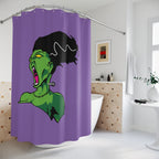 Bride of Frankenstein Scream Shower Curtain Gift: Classic Horror for Edgy Homes