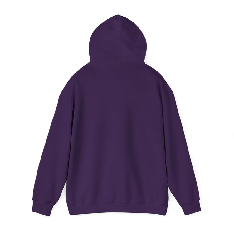 Bigfoot Christmas List™ Hooded sweatshirt in purple – original NewGiftDay design
