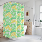 Lemon-Limy Shower Curtain