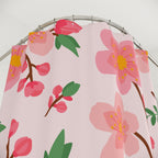 Plum Blossom Floral Shower Curtain