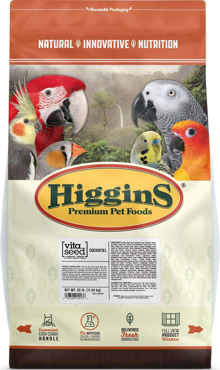 Vita Seed Natural Blend Cockatiel