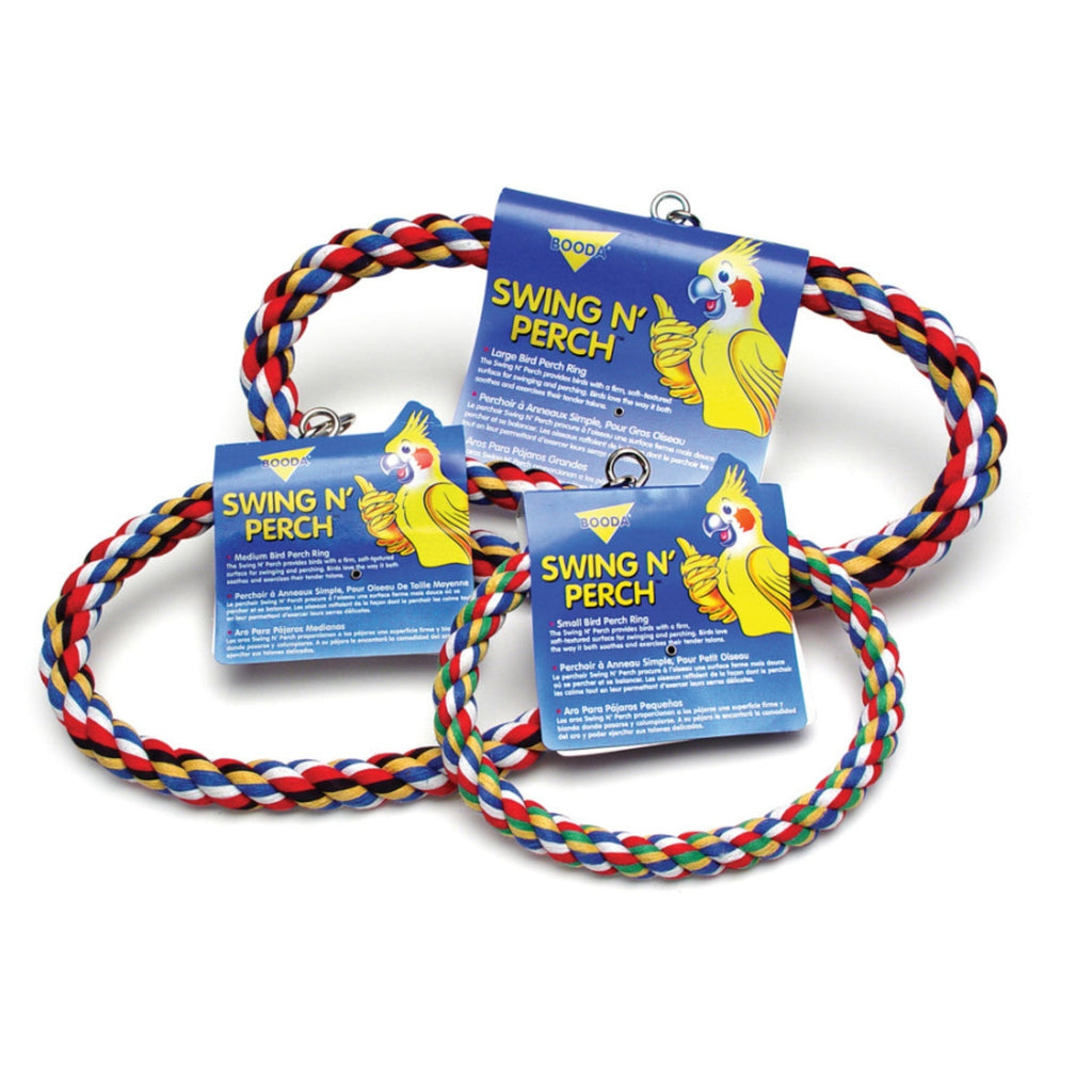 JW Pet Swing N Perch Ring Multi-Color