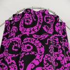 A Little Pink Snaky Patterned Shower Curtain