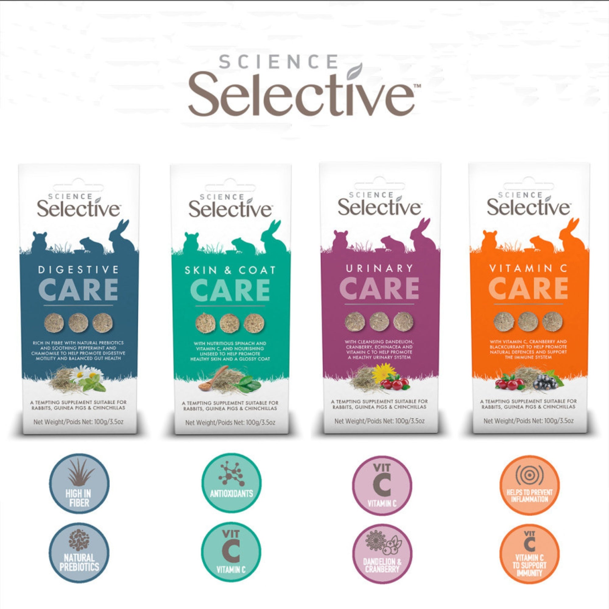Science Selective Urinary Care Small Animal Supplement 4ea/3.5 oz.
