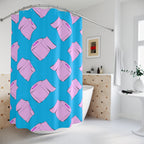 Toilet Paper Roll Pattern Shower Curtain Gift: Witty Bathroom Humor for Quirky Homes