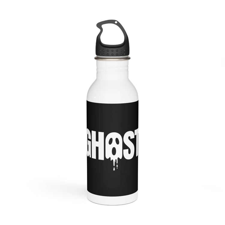 Dripping Ghost Face Water Bottle design