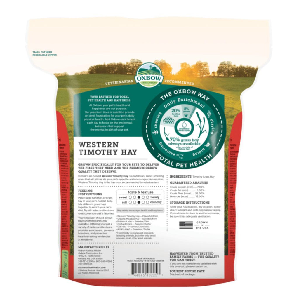 Oxbow Animal Health Western Timothy Hay