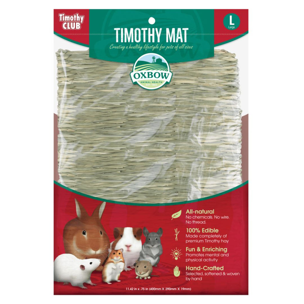 Oxbow Animal Health Timothy CLUB Timothy Hay Small Animal Mat