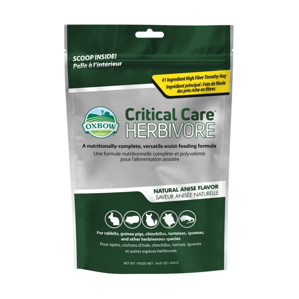 Oxbow Animal Health Critical Care Herbivore Feeding Anise