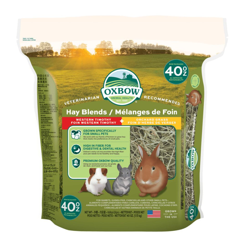 Oxbow Animal Health Hay Blends Western Timothy & Orchard Grass Hay Blends