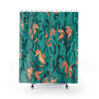 Whimsical Seahorse Kelp Forest Shower Curtain Gift: Enchanted Ocean Vibe for Coastal Homes