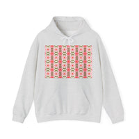 Retro Daisy Blooms™ Hooded sweatshirt – original NewGiftDay design, view 2