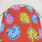 Pop Art Seashell Shower Curtain Gift: Coastal Whimsy for Bold Homes