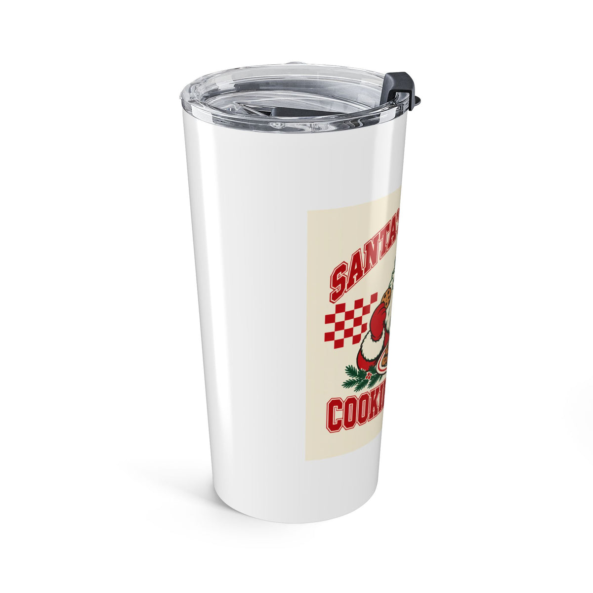 Santa's Favorite Cookie Supplier tumbler – original NewGiftDay design, view 3
