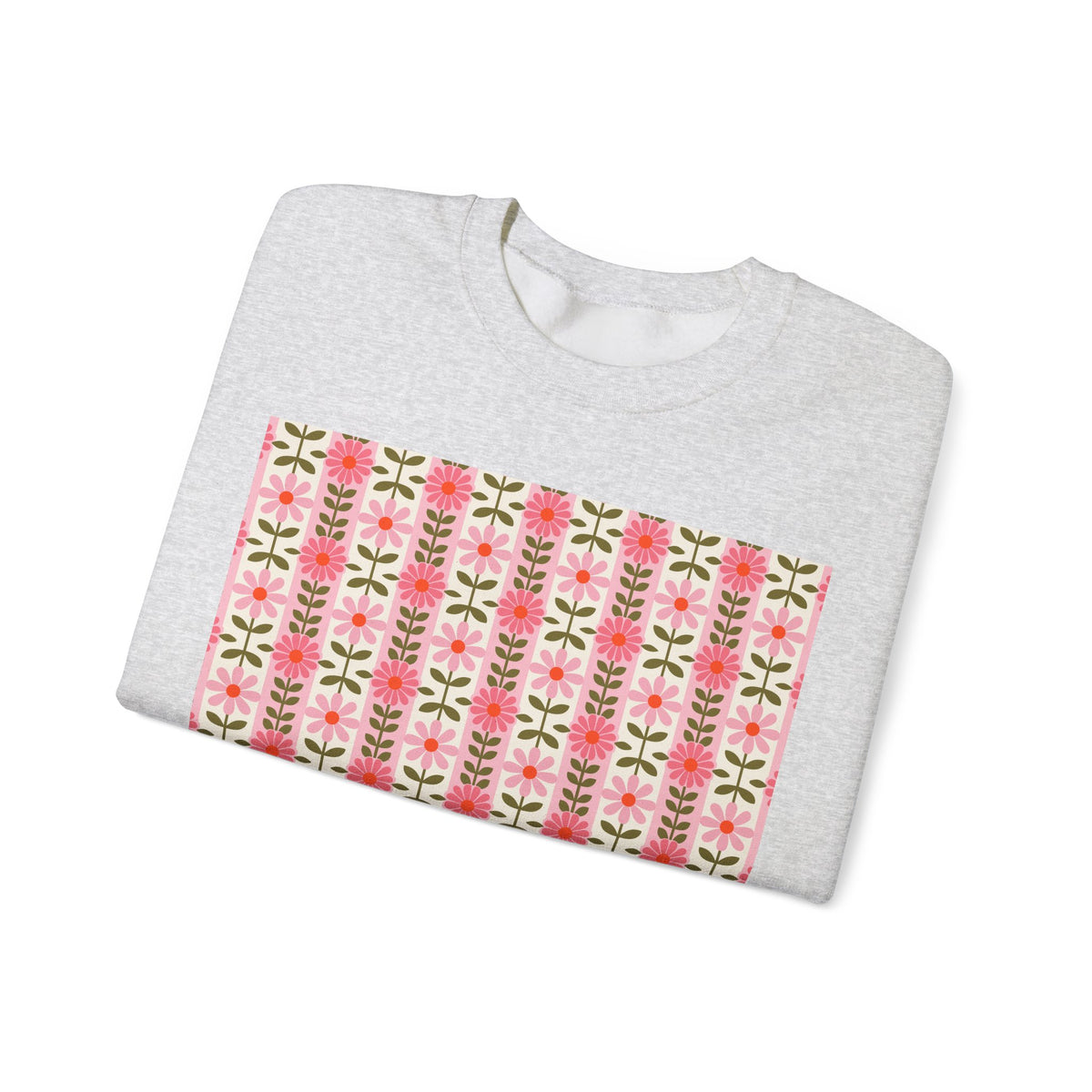 Retro Daisy Blooms™ sweatshirt – original NewGiftDay design, view 10