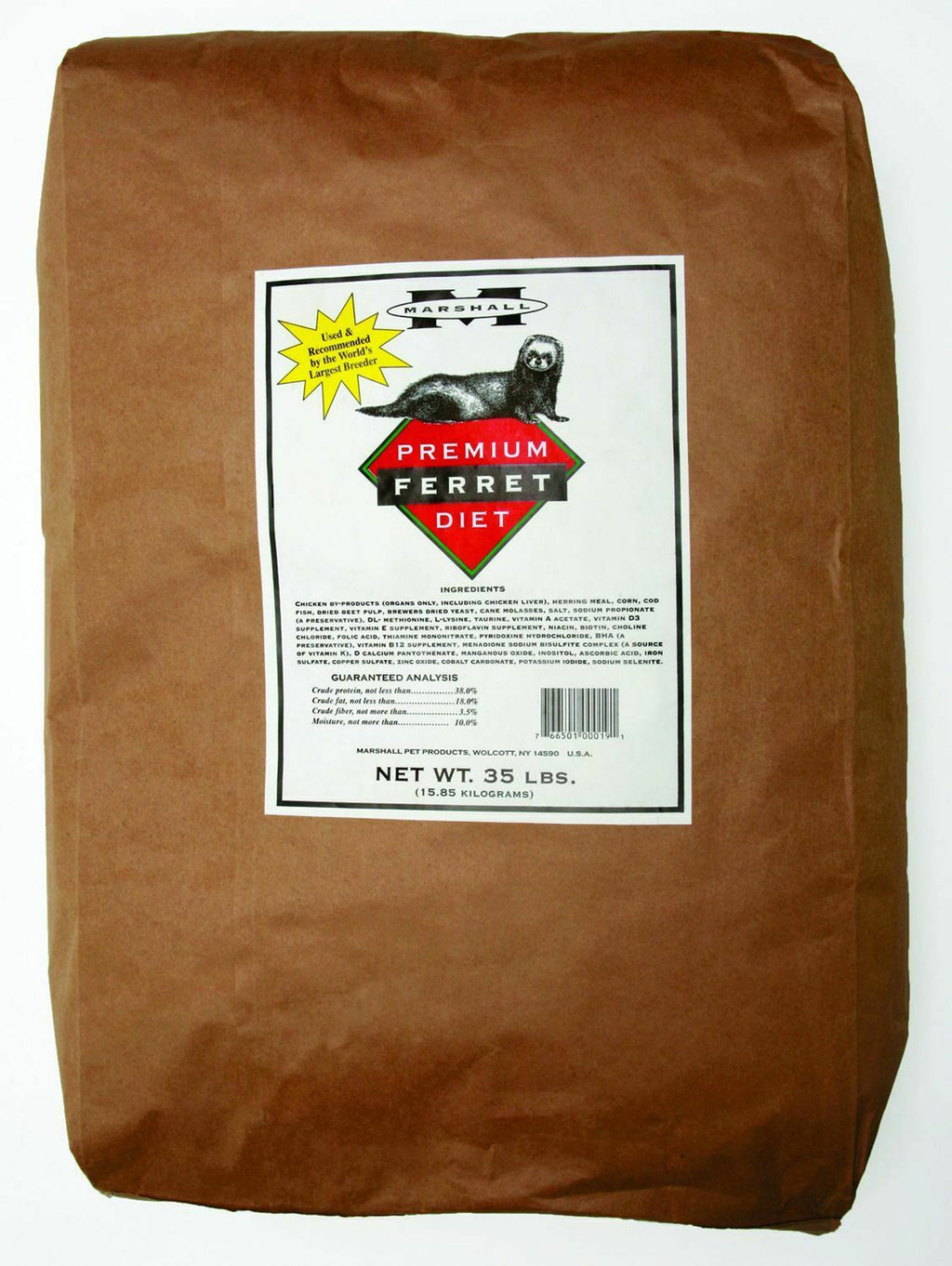 Marshall Pet Products Premium Ferret Diet Dry Food
