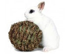 Marshall Pet Products Woven Grass Play Ball for Small Animals Light Green 1ea