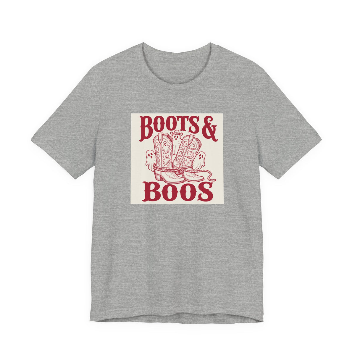 Western Boots Boo Crew T-shirt – original NewGiftDay design, view 8