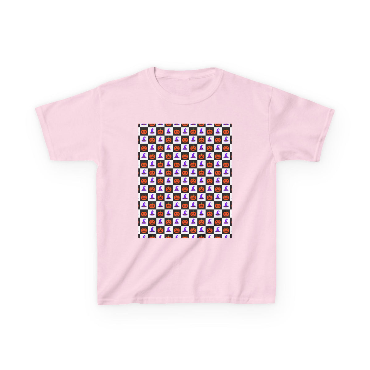 Jack-O'-Lantern Parade Kids Heavy Cotton™ kids tee – original NewGiftDay design, view 4