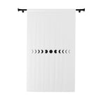 Celestial Moon Phases Off White Blackout Window Curtain