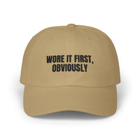 Wore It First Obviously Printed Dad for Trendy Casual Looks hat – original NewGiftDay design, view 3