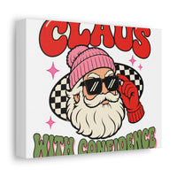Claus With Confidence canvas – original NewGiftDay design, view 2