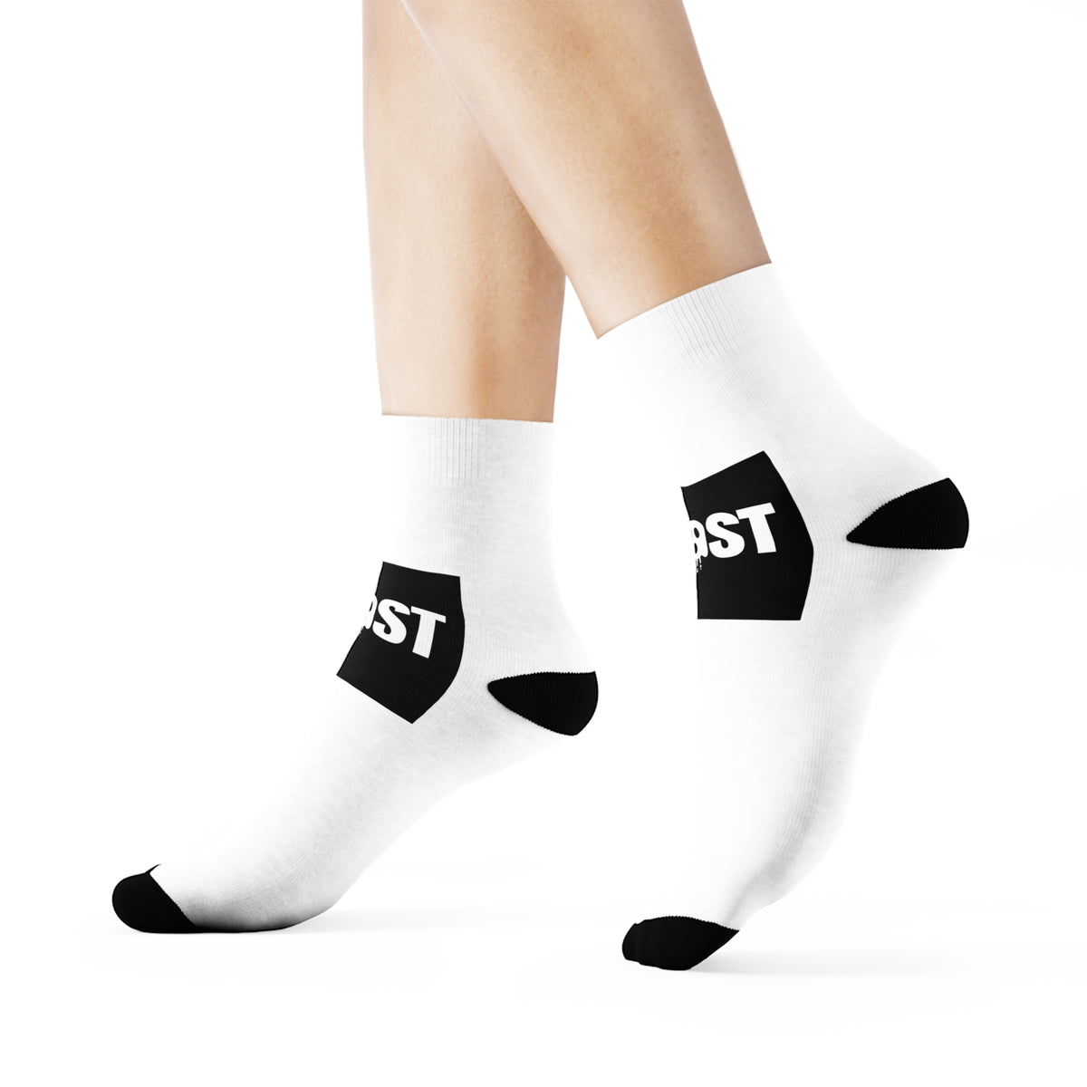 Dripping Ghost Face socks – original NewGiftDay design, view 3