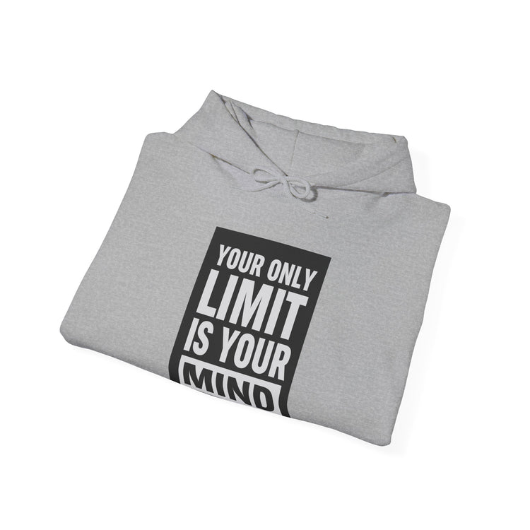 Power Thought hoodie in sport-grey – original NewGiftDay design