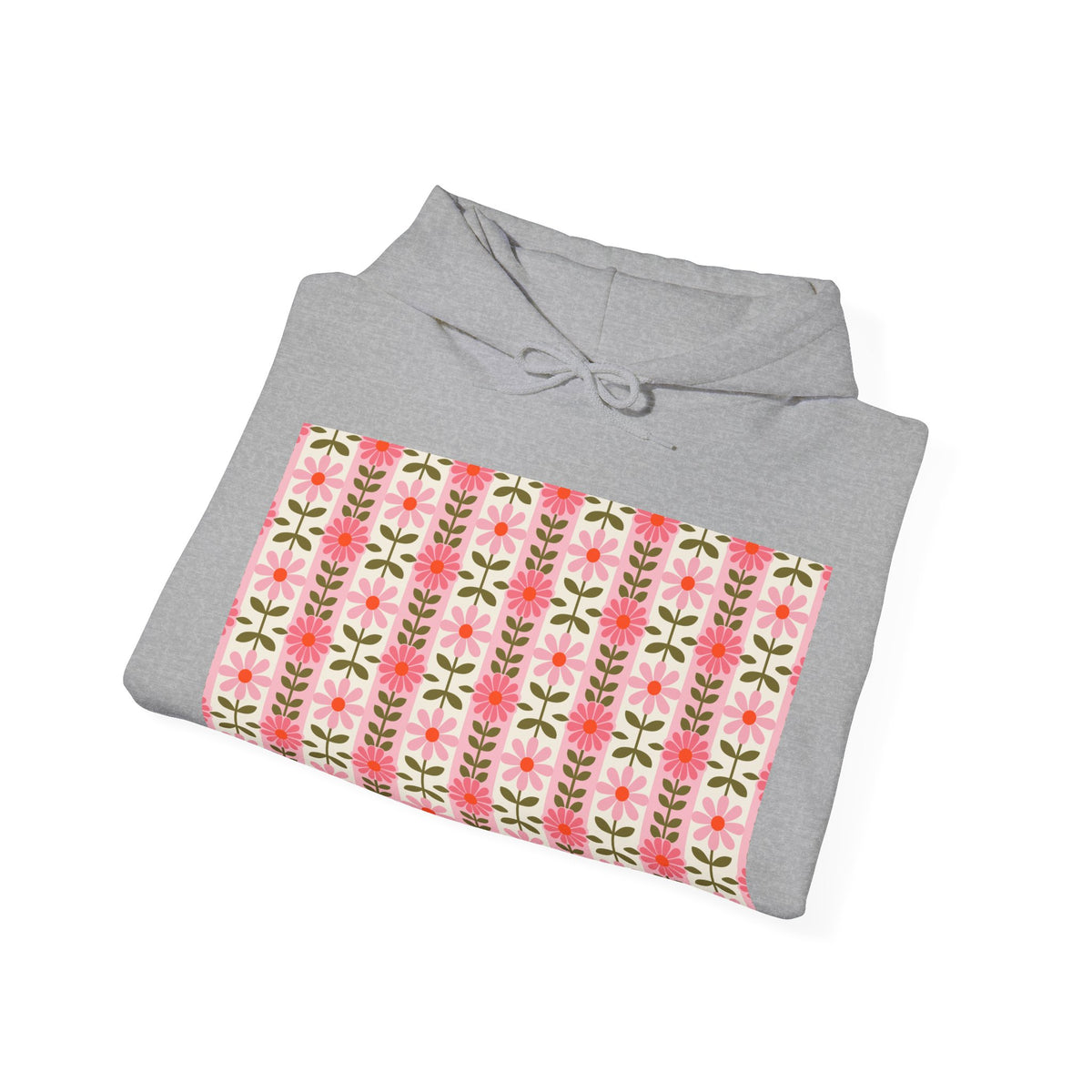 Retro Daisy Blooms™ Hooded sweatshirt – original NewGiftDay design, view 14