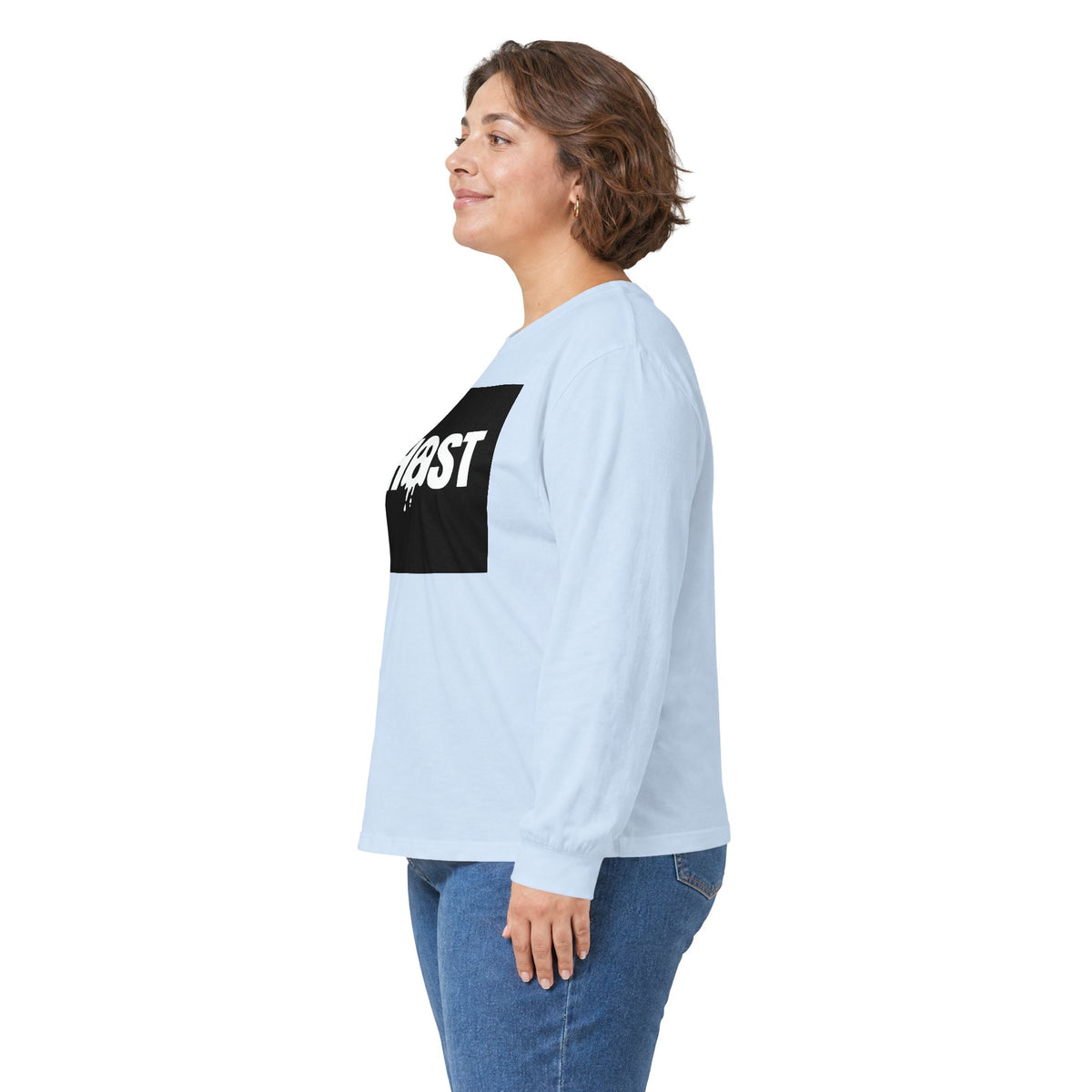Dripping Ghost Face long sleeve tee – original NewGiftDay design, view 17