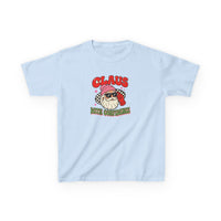 Claus With Confidence Kids Heavy Cotton™ kids tee – original NewGiftDay design, view 3