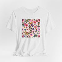 Blush Bird Garden DTG Printed for Spring Smiles T-shirt – original NewGiftDay design, view 15