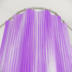Vibrant Vertical Stripe Shower Curtain Gift: Abstract Art for Dynamic Spaces
