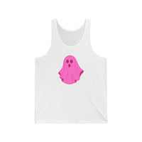 Pink Ghost Parade Unisex Jersey Tank tank top – original NewGiftDay design