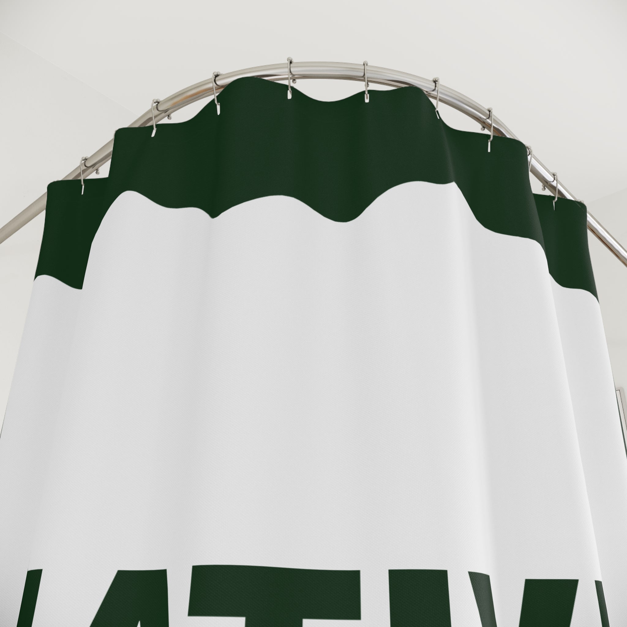 "NATIVE" Colorado Slogan Shower Curtain Gift: Authentic Roots for Modern Homes