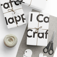 I Came, I Crafted I Napped Gift for Makers wrapping paper – original NewGiftDay design