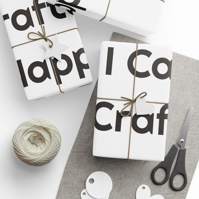 I Came, I Crafted, I Napped Gift Wrapping Paper for Makers