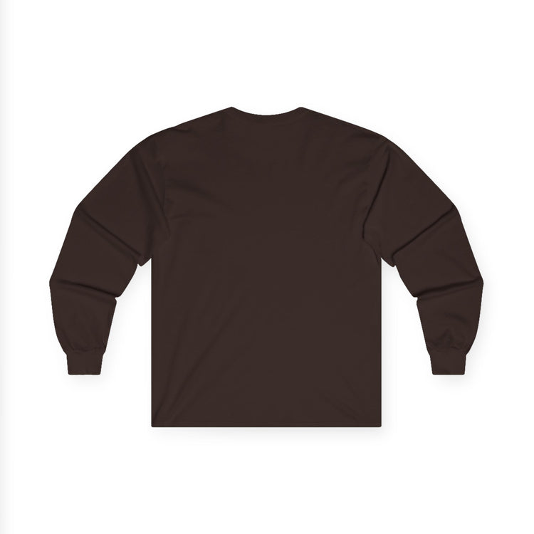 Bigfoot Christmas List long sleeve tee in forest-green – original NewGiftDay design